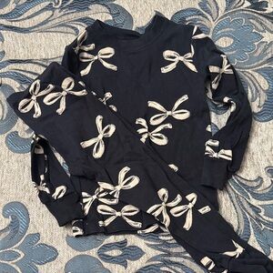Carter's Black Pajama Set
